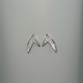 Elegant Tail CZ Ear Stud