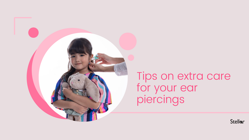 Tips on extra care for your ear piercings!