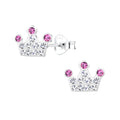 White/Pink 3 Prong Crown