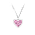 Pink Heart Necklace