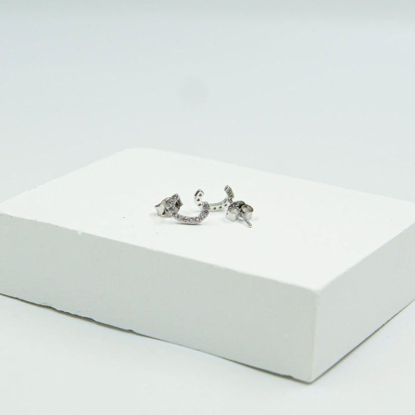 Letter C Earring
