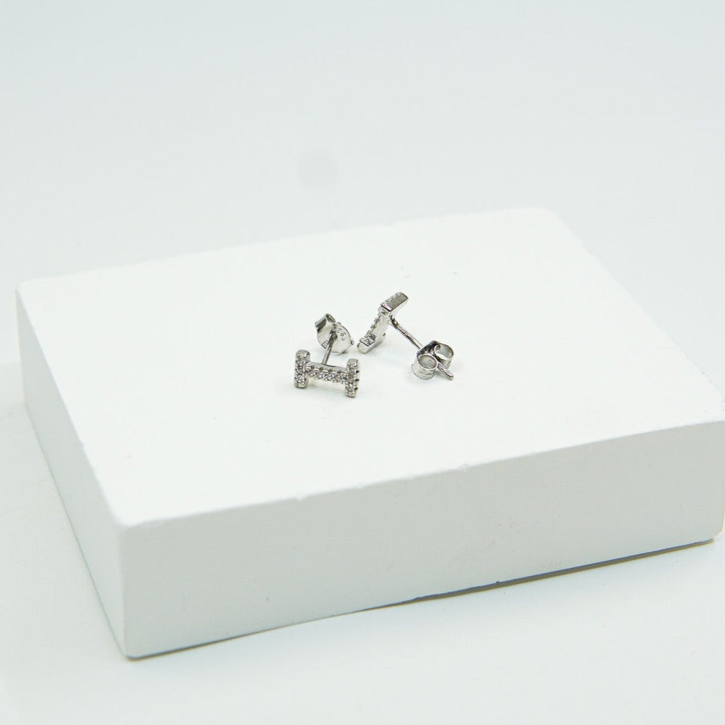 Letter I Earring