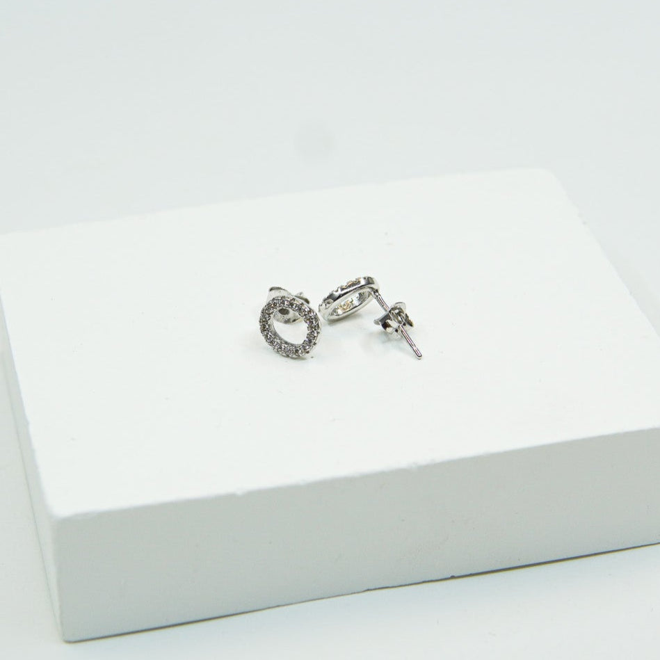 Letter O Earring
