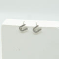 Letter U Earring