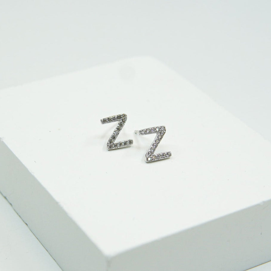 Letter Z Earring