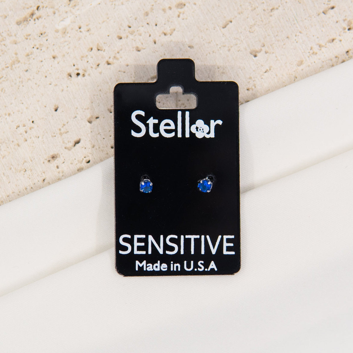 Stellar Sapphire Crystal 3MM S/S