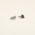 14KW WHITE GOLD SCREWTUBE FENILLE+6.5MMLTUBE