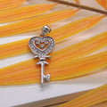 Sweet Heart Key Pendant