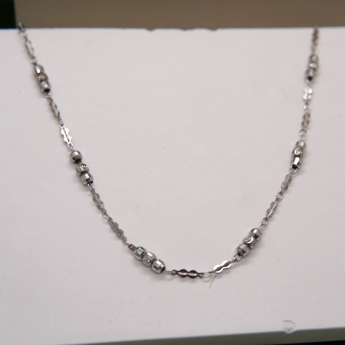 PLAIN NECKLACE DISCO BALLS 16"/3.4