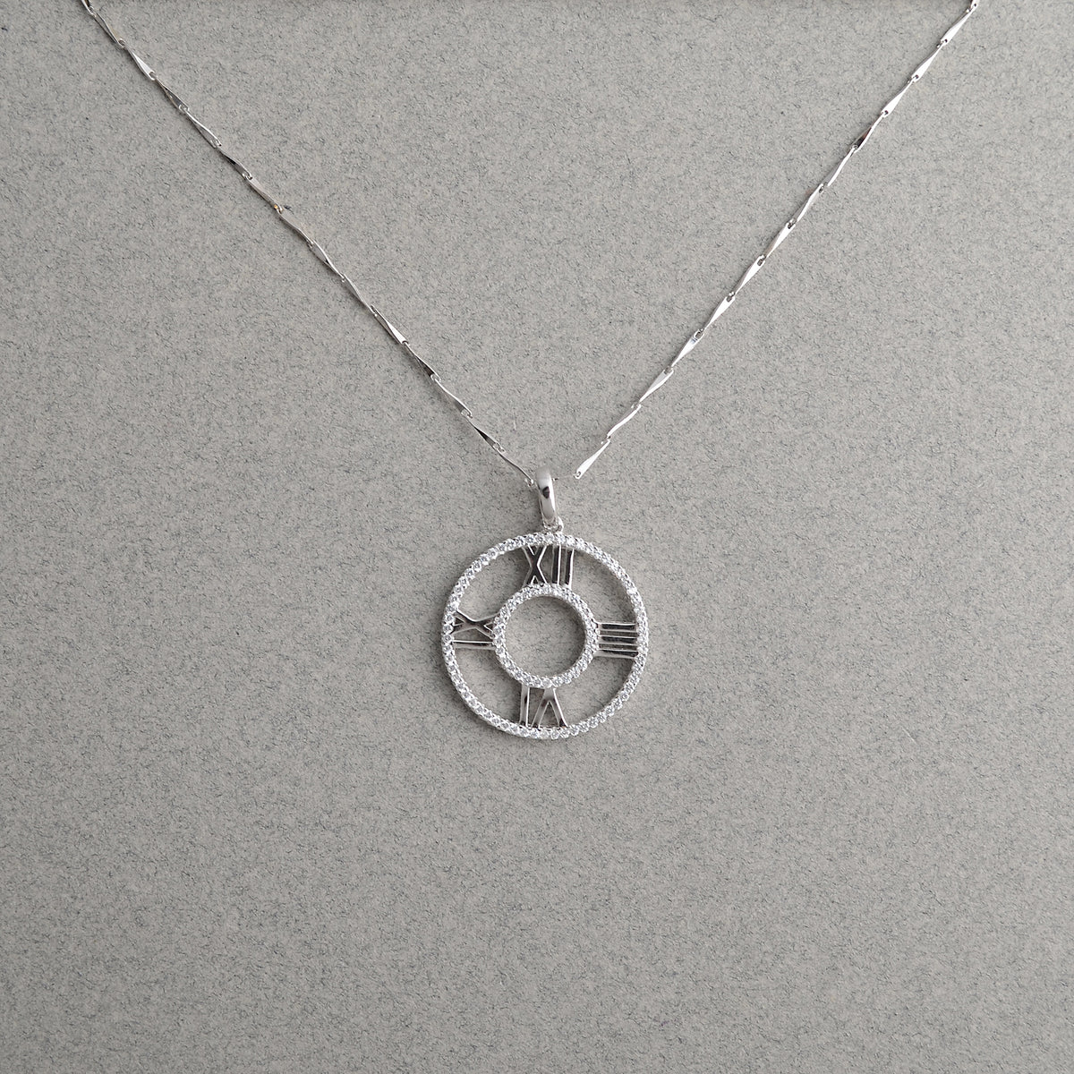 Big Round Numbers Necklace
