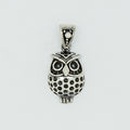 Strawberry Owl Oxidised Pendant