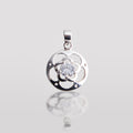 Round Flower Inside Pendant