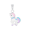 Dainty Light Unicorn Pendant