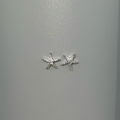 Elegant Starfish CZ Ear Stud