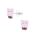 Cupcake Cat Ear Studs