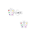 Palette Butterfly Ear Studs