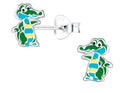 Cute Crocodile Green