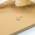 Golden Polaris Diamond Necklace