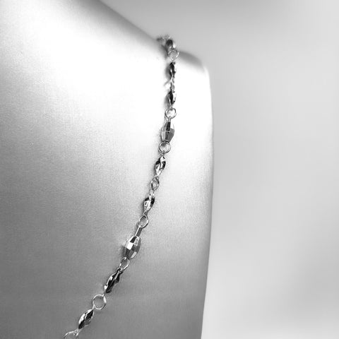 Silver Necklace - Disco Ball