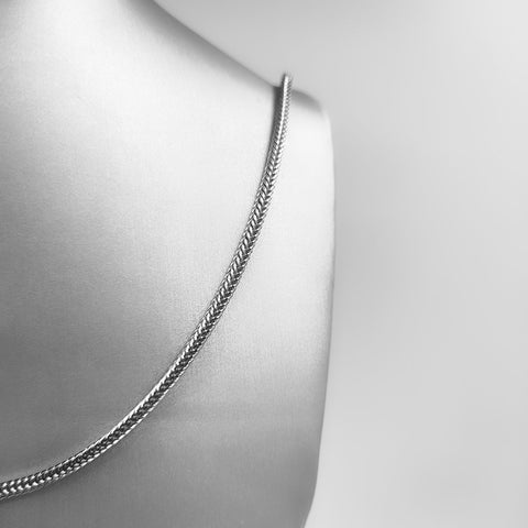 Silver Necklace - Foxy Tail