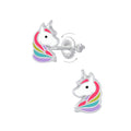 Rainbow Unicorn Head Screwback