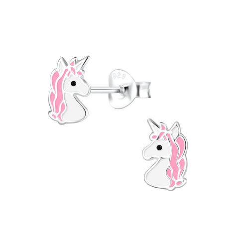 Pink Unicorn Earring