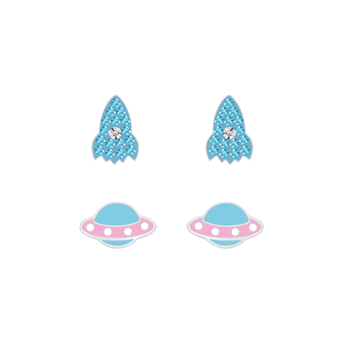 Rocket & UFO Set (2 pairs)