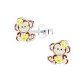 Monkey with Banana Stud