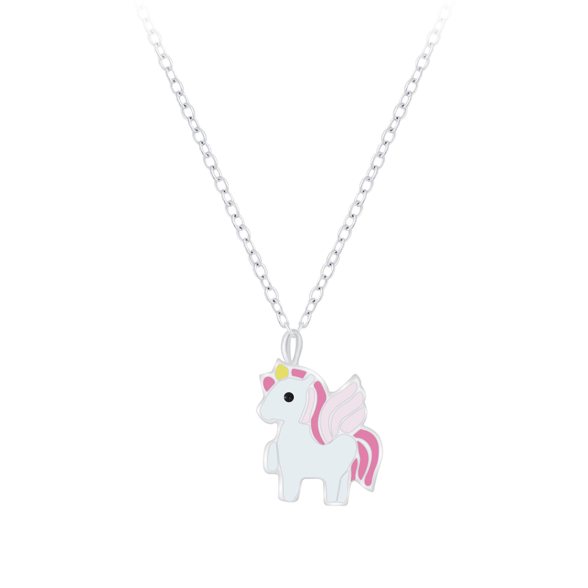 Unicorn Whole Pink Necklace with Pendant