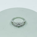 Strip Solitaire Ring