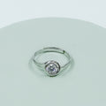 Round Eye CZ Ring