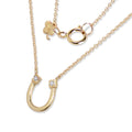 Golden Horseshoe Necklace