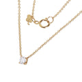Solitaire Gemstone Necklace